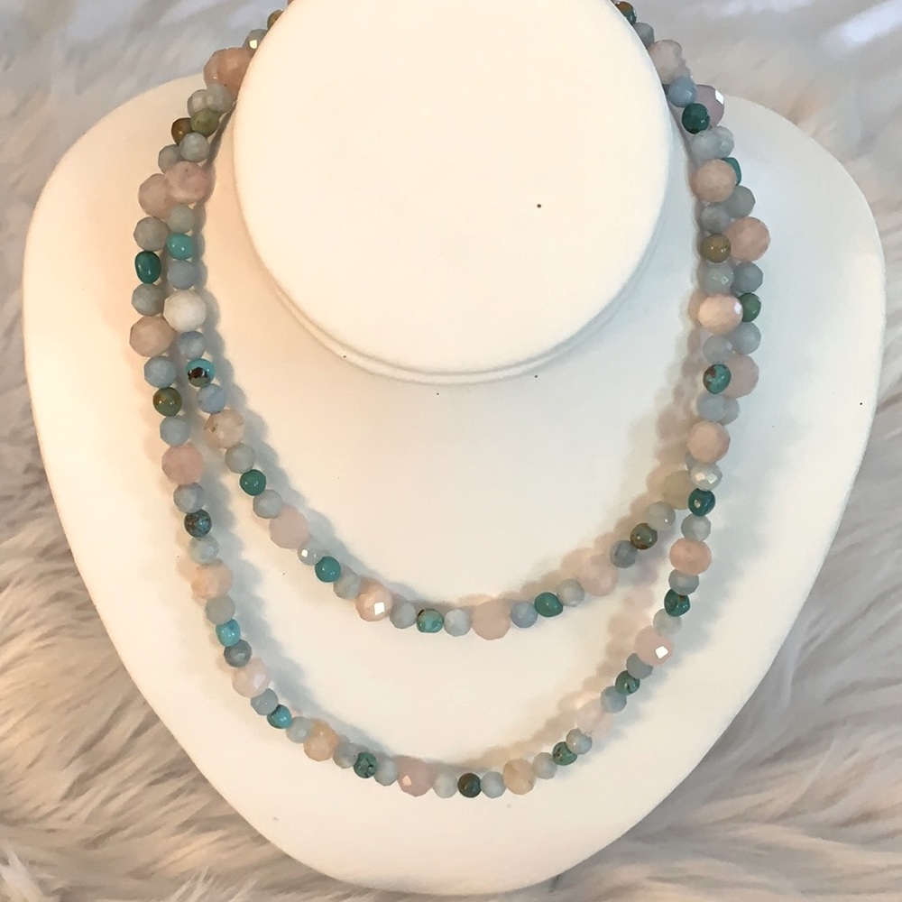 Jay King Mine Finds Multi Color Gemstone Necklace